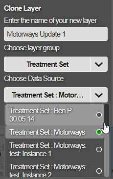 Clone Layer Data Source