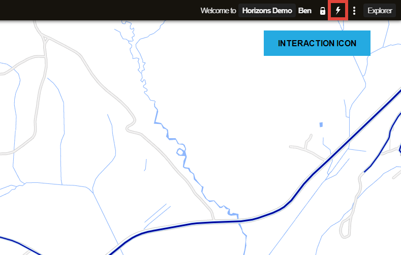 The map at Interaction level