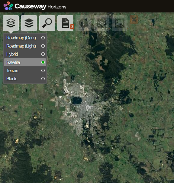 Example of Satellite Map