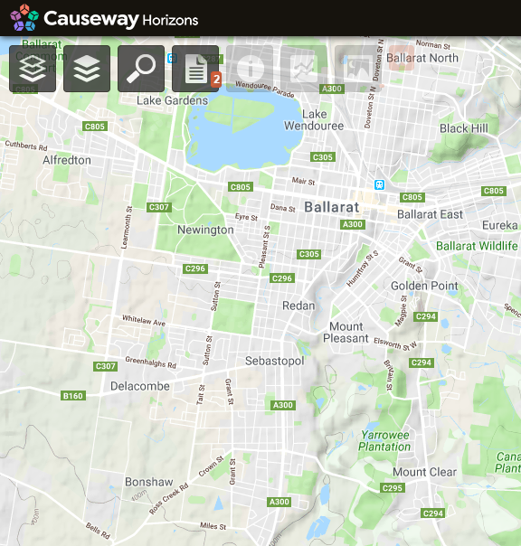 Example of Terrain Map